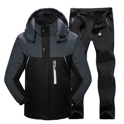 Winter outdoor stormtrooper suit men wear with fleece thickened windproof waterproo