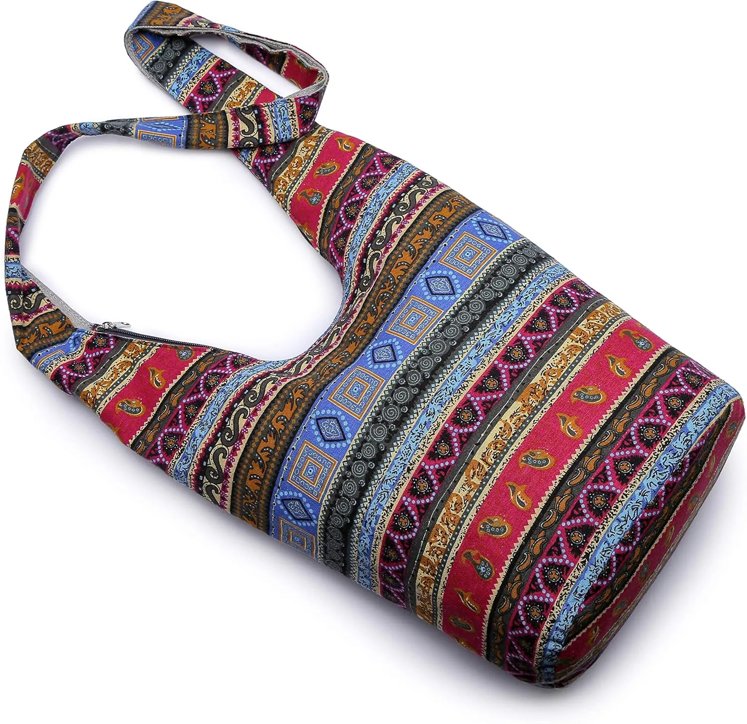 Women Shoulder Handbags Fashion canvas Hippie Crossbody Bags Bohemian Animal Prints Hobo Bags