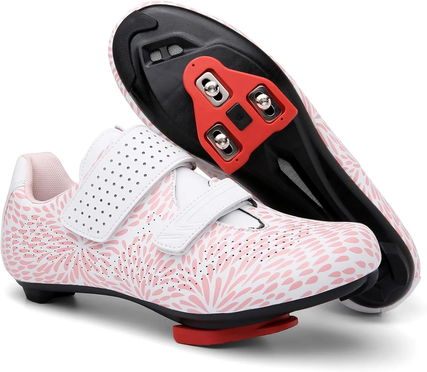Womens Cycling Shoes Compatible with Peloton Bike Shoes Spin Shoes Indoor Cycling Delta/SPD Road Cycle Biking Shoes
