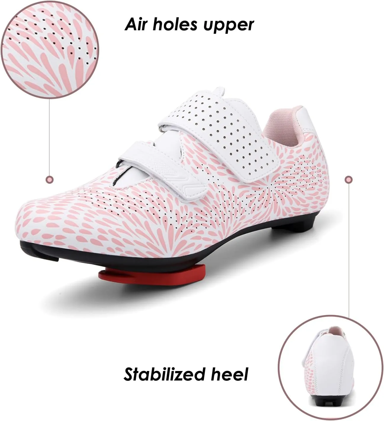 Womens Cycling Shoes Compatible with Peloton Bike Shoes Spin Shoes Indoor Cycling Delta/SPD Road Cycle Biking Shoes