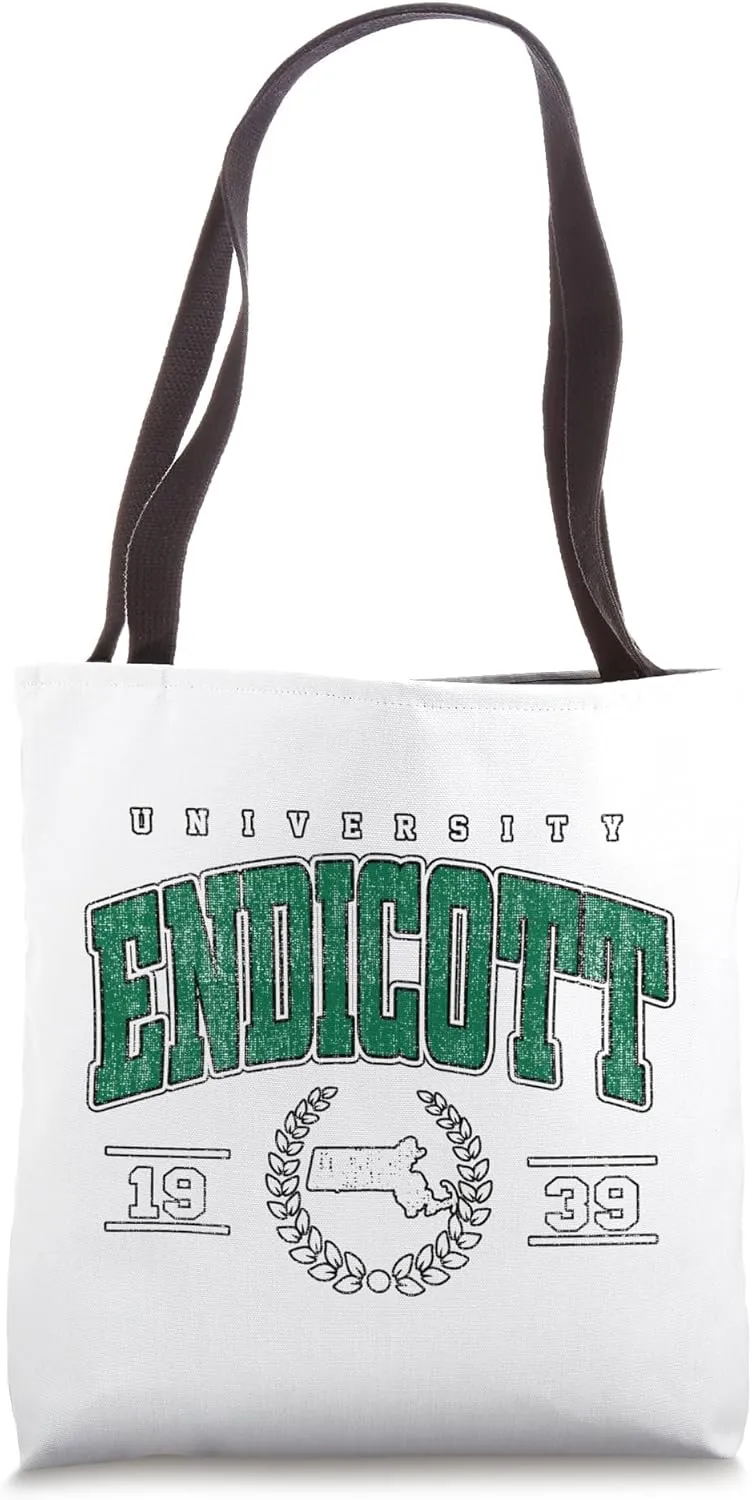 Womens Endicott Arch Retro for Tee Men Women Tote Bag
