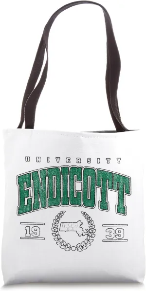 Womens Endicott Arch Retro for Tee Men Women Tote Bag