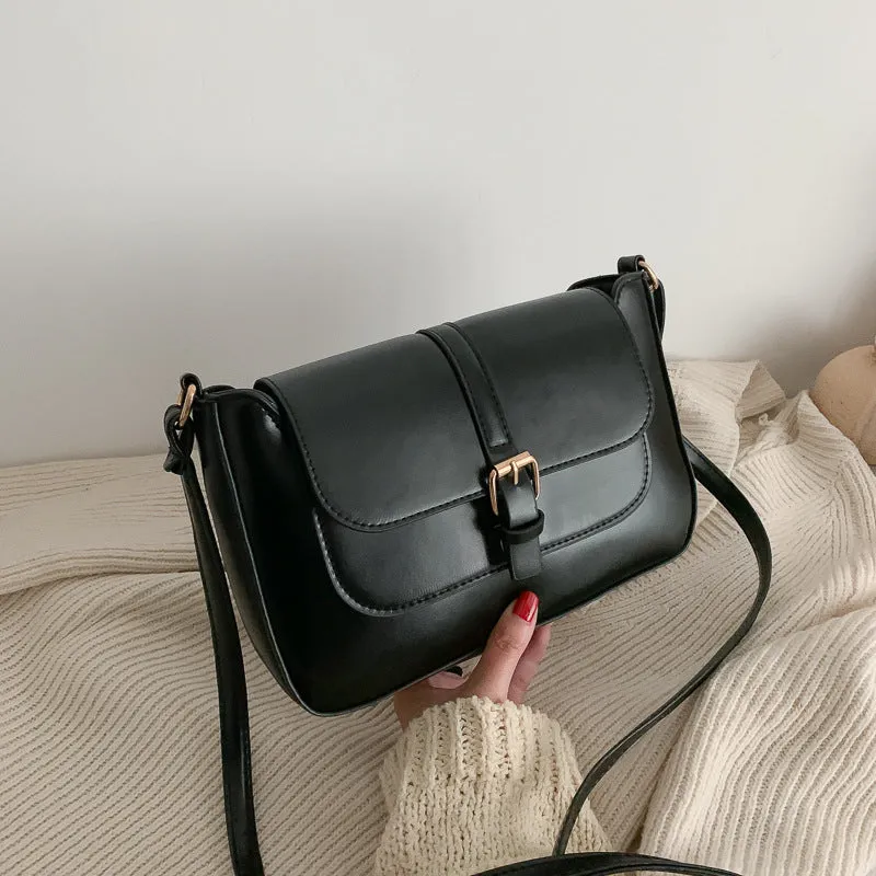 Women's Fashionable Korean Style Simple Texture Trendy Crossbody Bags