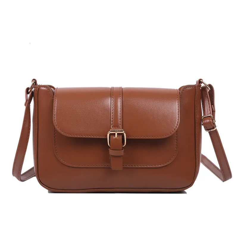 Women's Fashionable Korean Style Simple Texture Trendy Crossbody Bags
