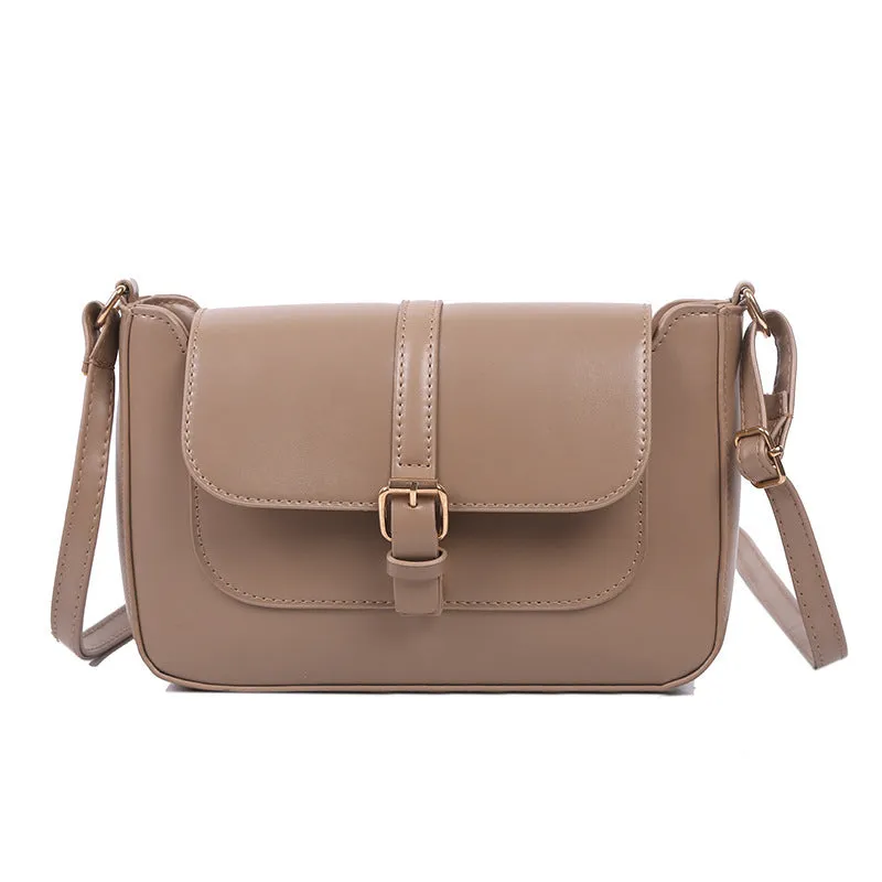 Women's Fashionable Korean Style Simple Texture Trendy Crossbody Bags