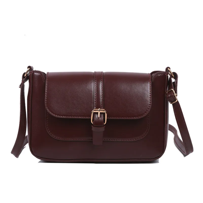 Women's Fashionable Korean Style Simple Texture Trendy Crossbody Bags