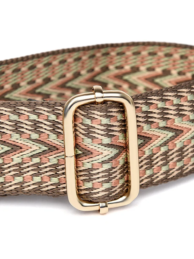 Women's High-grade Niche Flap Textured Ethnic Style Shoulder Bags