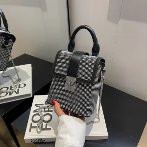 Women's Innovative Simple Trendy Portable Box Shoulder Bags