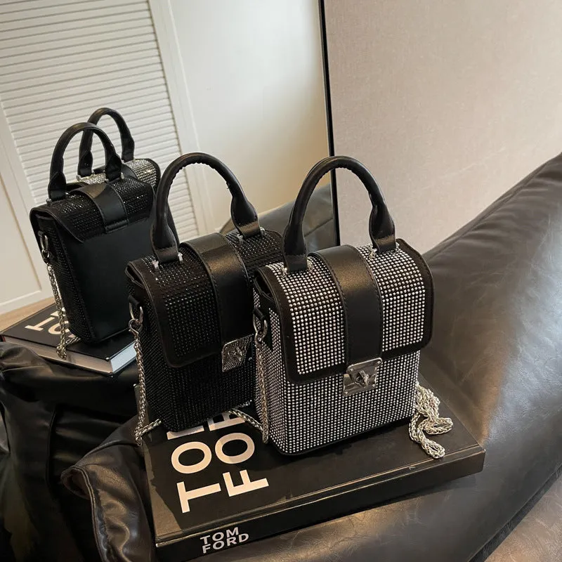 Women's Innovative Simple Trendy Portable Box Shoulder Bags