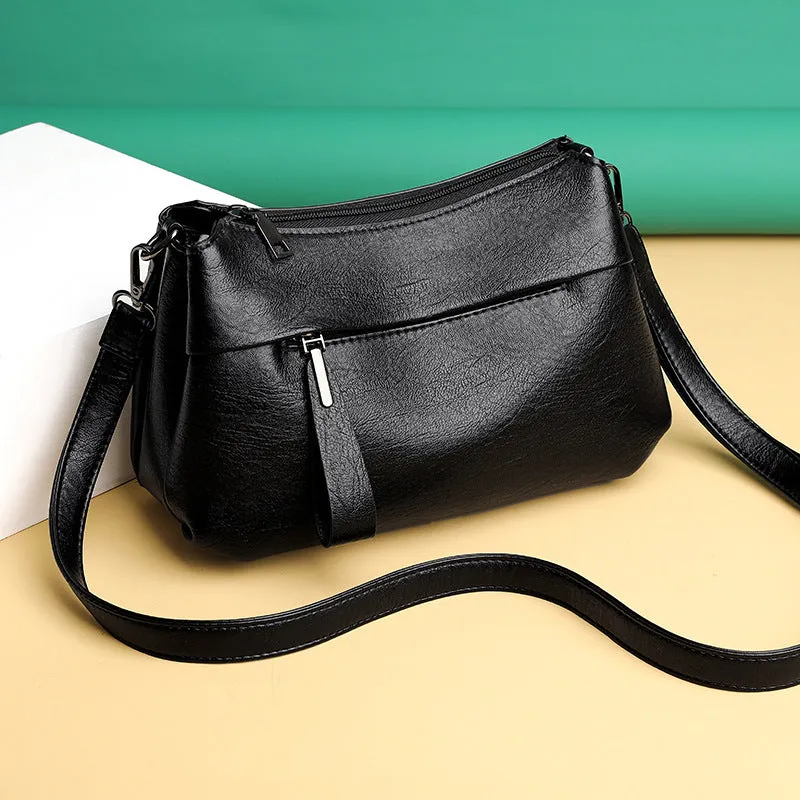 Women's Korean Fashion Simple Trendy Mom Elegant Crossbody Bags
