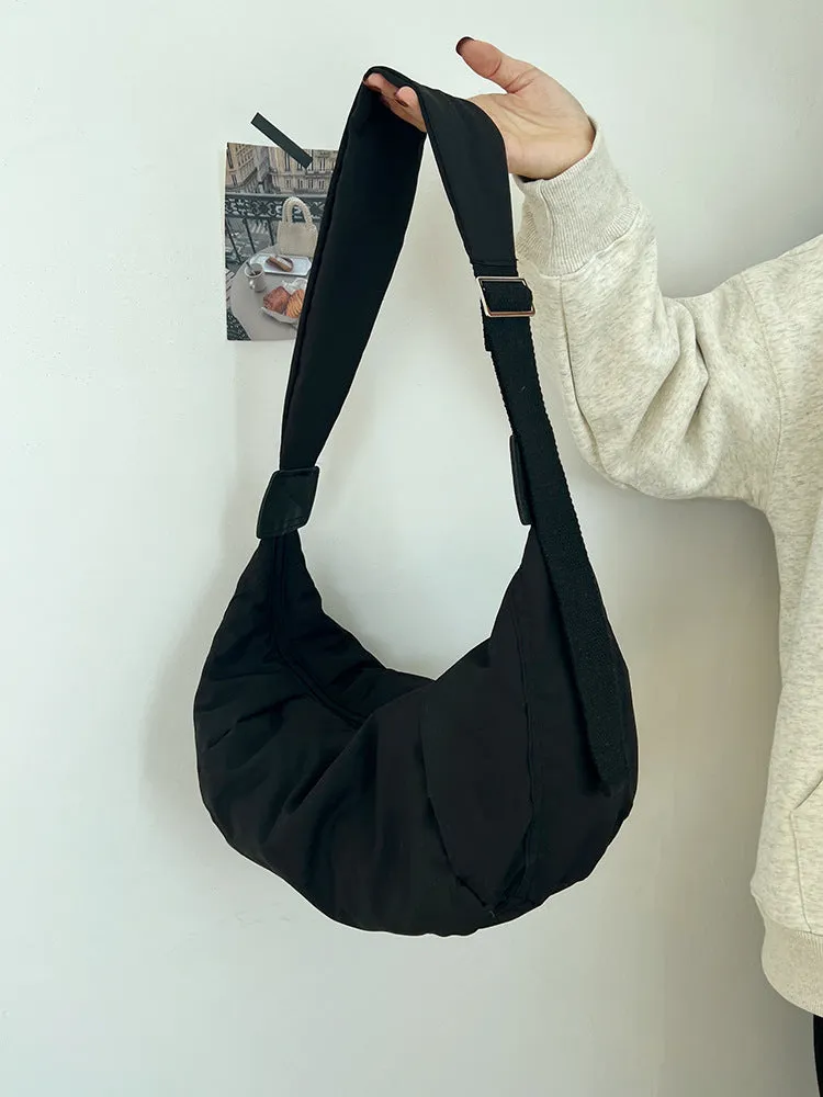 Women's Large Capacity Dumpling Down Cotton Simple Shoulder Bags