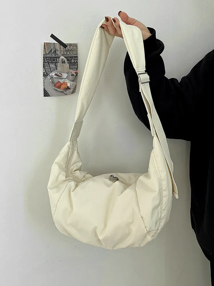 Women's Large Capacity Dumpling Down Cotton Simple Shoulder Bags