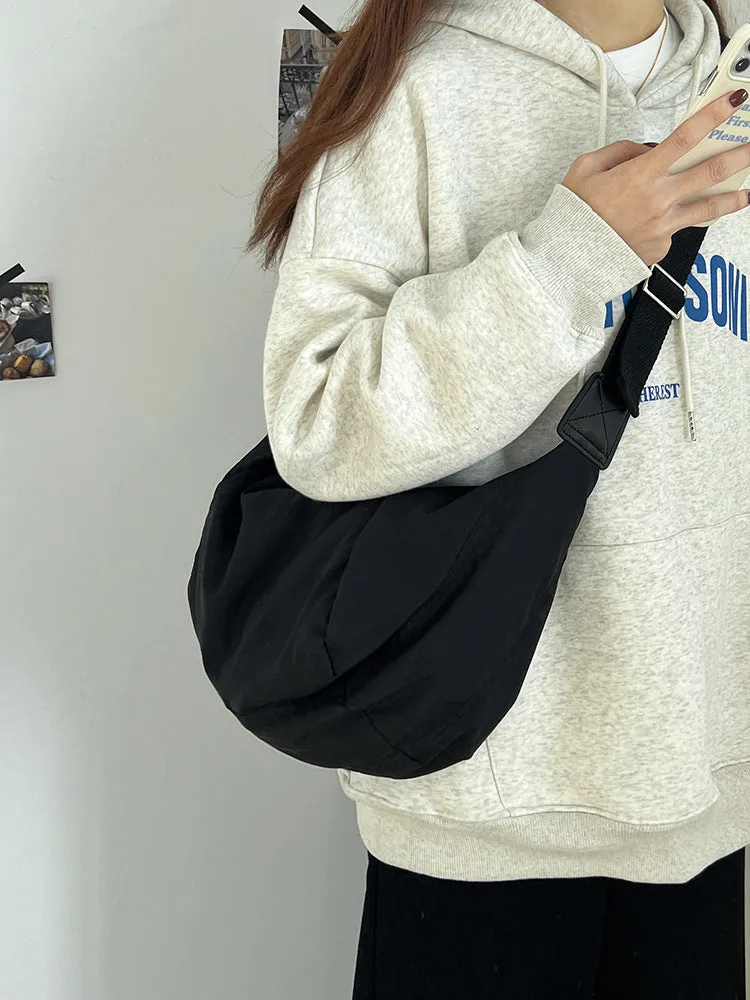 Women's Large Capacity Dumpling Down Cotton Simple Shoulder Bags
