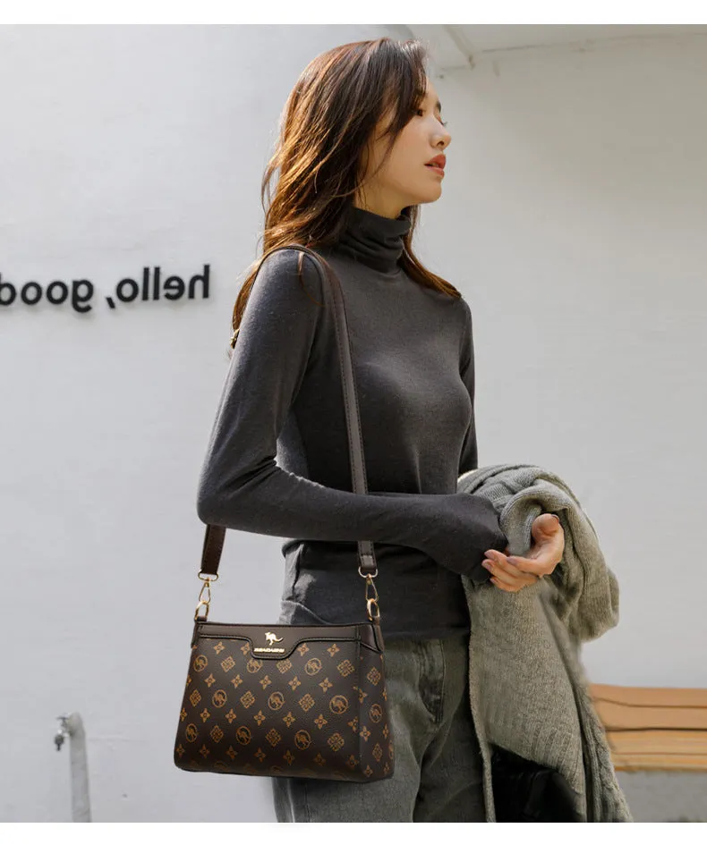 Women's Large Capacity Korean Simple Pattern Cloth Bags