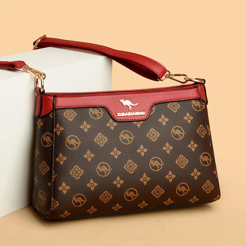 Women's Large Capacity Korean Simple Pattern Cloth Bags