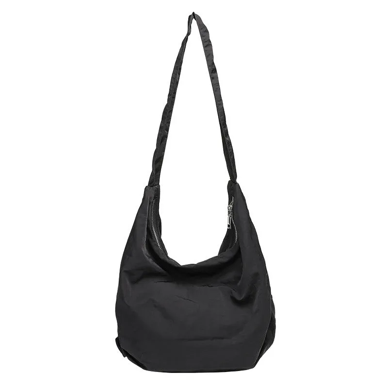 Women's Leisure Retro Simple Large Capacity Dumpling Crossbody Bags