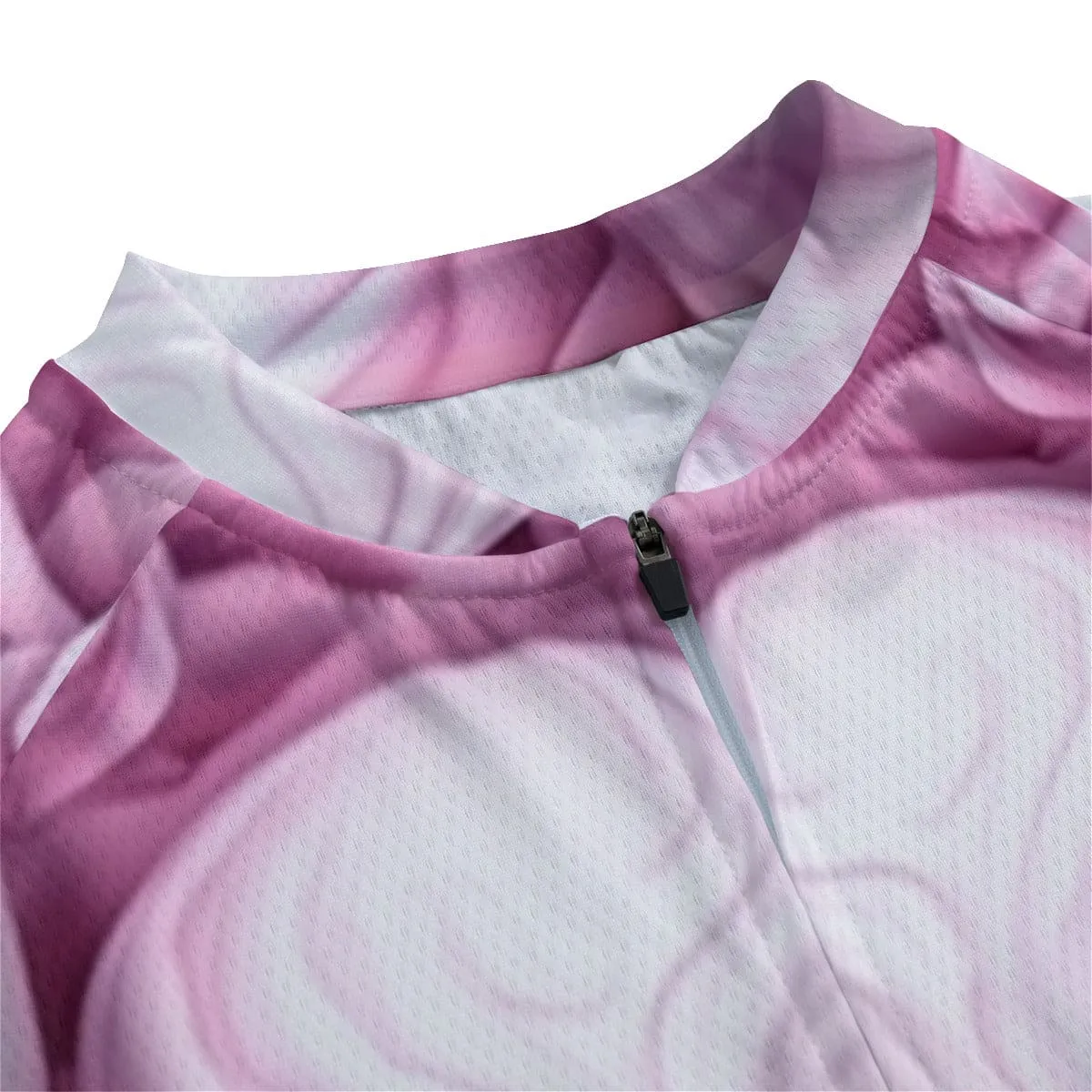 Women's Pink Skulls Raglan Cycling Jersey