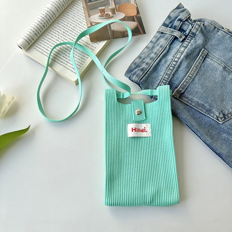 Women's Portable Mini Korean Style Simple Bags