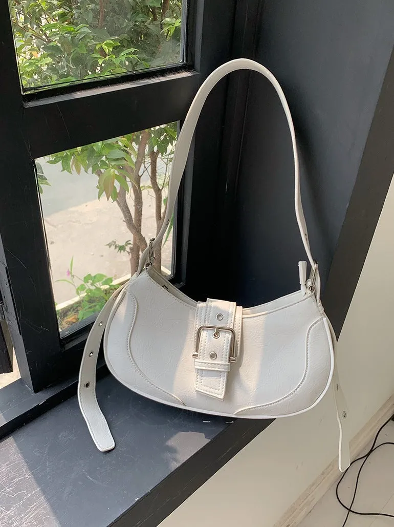 Women's Retro Hot Underarm Niche Simple Textured Bags