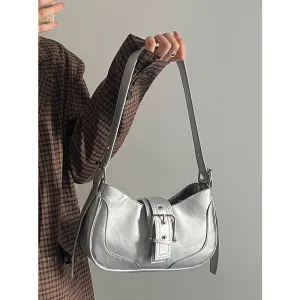 Women's Retro Hot Underarm Niche Simple Textured Bags