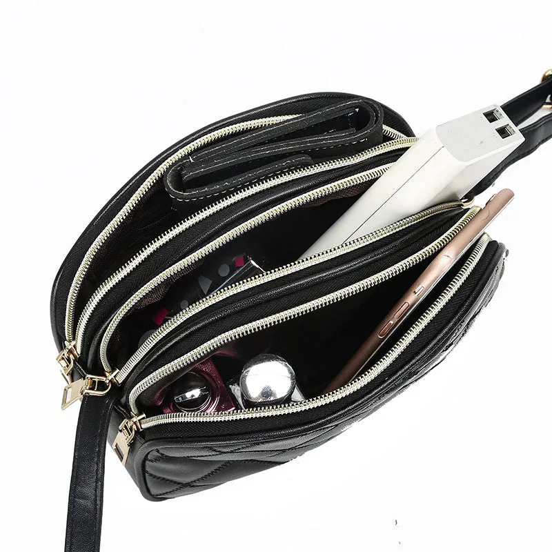 Women's Simplicity Korean Style Retro Mobile Crossbody Bags