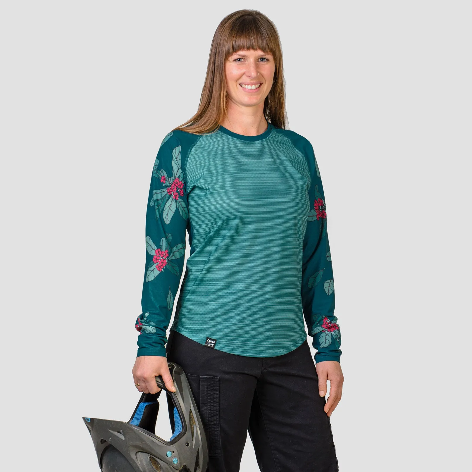 Women's Stack L/S Karo Crew