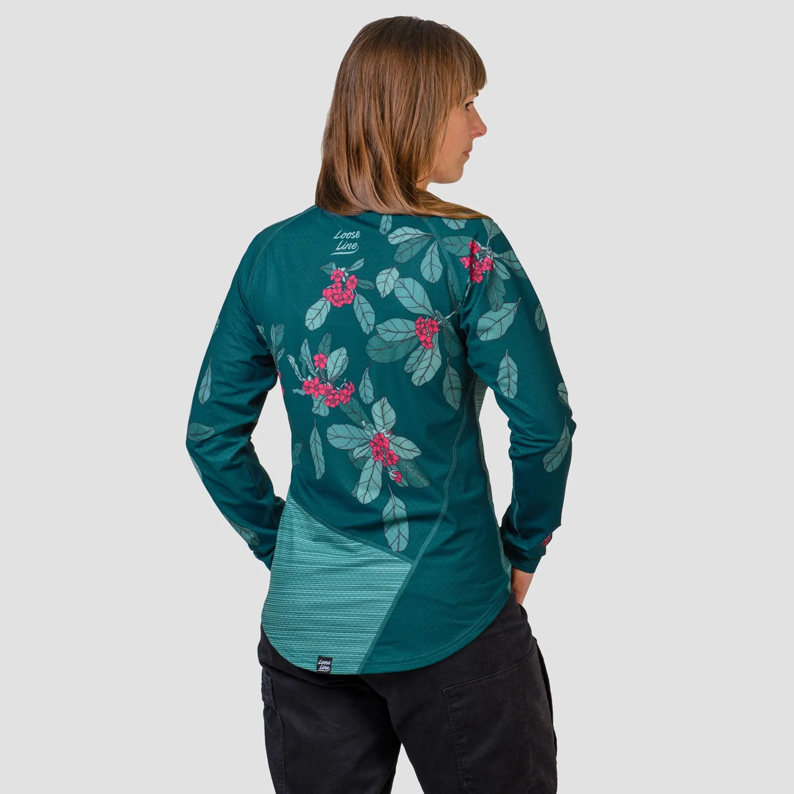 Women's Stack L/S Karo Crew