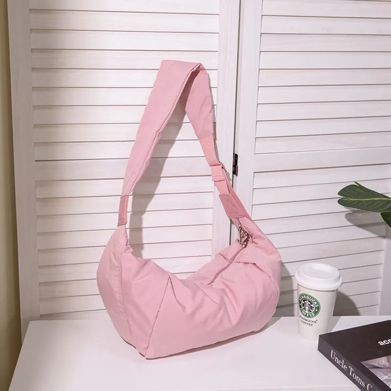 Women's Style Nylon Cloth Neutral Large Capacity Shoulder Bags