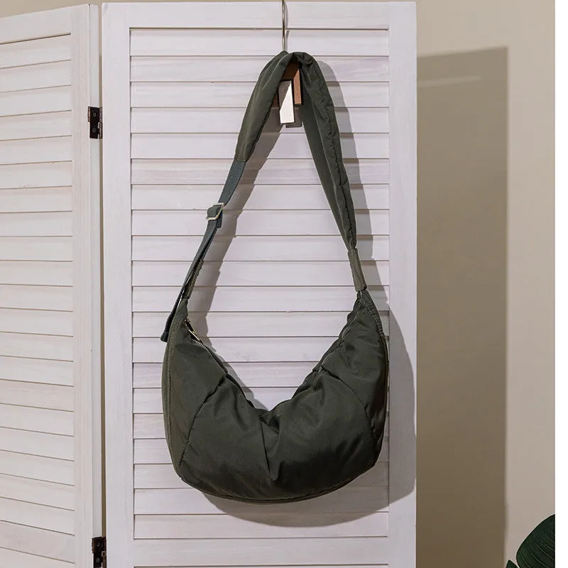 Women's Style Nylon Cloth Neutral Large Capacity Shoulder Bags