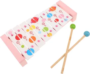 Wooden Xylophone for Key Percussion Instrument Educational Musical for Boys Develops Rhythm Creativity Present for Preschool Learning