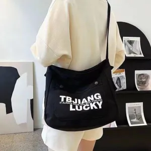 Work Clothes Female Male Korean Large Shoulder Bags