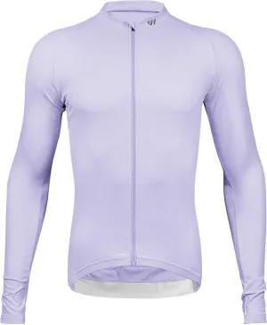 Wulibike Cycling Jersey Men Long Sleeve, Road Bike Jerseys Full Zipper with Pockets, Suitable for Spring and Autumn.
