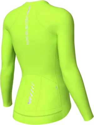Wulibike Cycling Jersey Women Long Sleeve,Bike Shirts for Women Biking Tops Breathable Cycle Jerseys with 4 Pockets