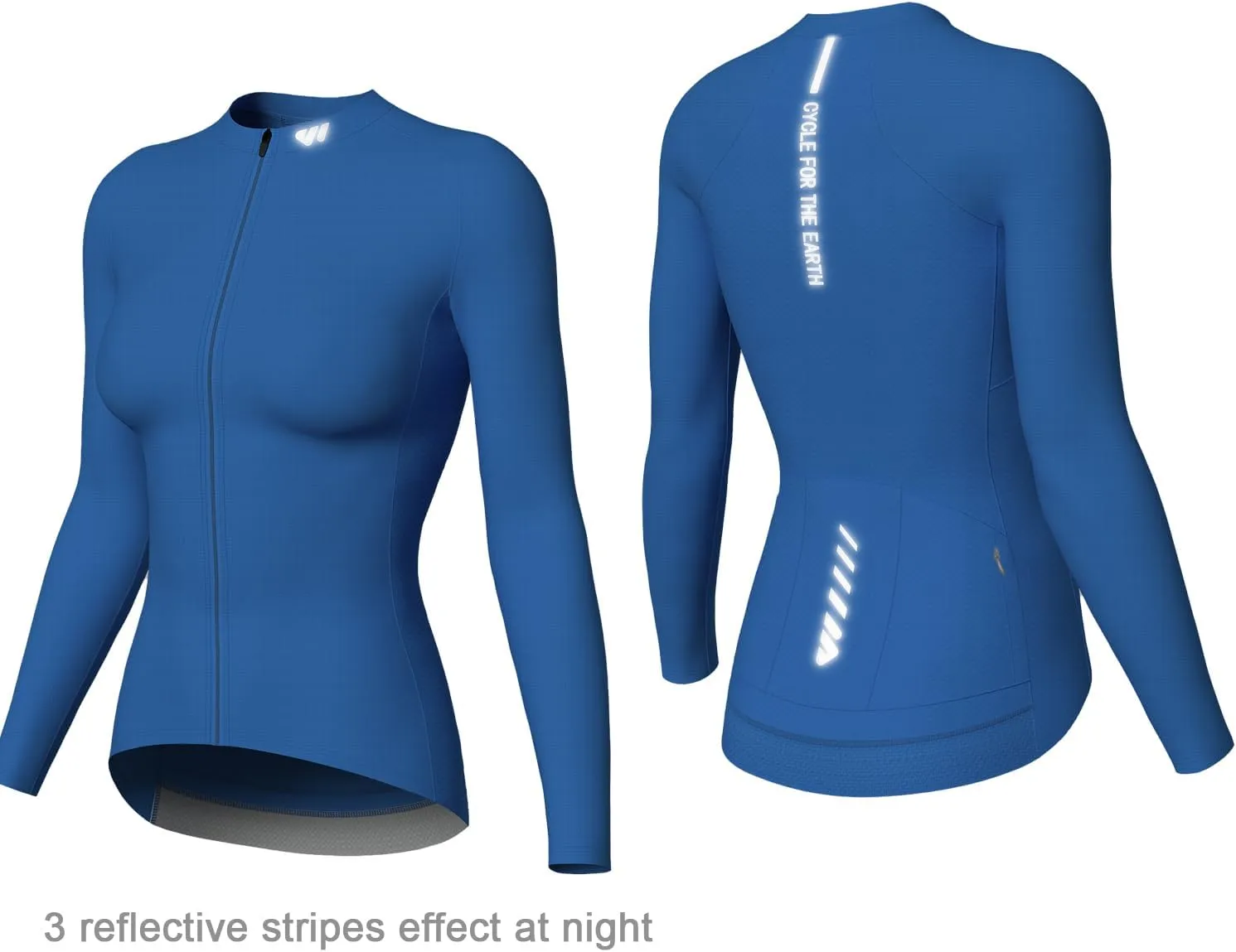 Wulibike Cycling Jersey Women Long Sleeve,Bike Shirts for Women Biking Tops Breathable Cycle Jerseys with 4 Pockets