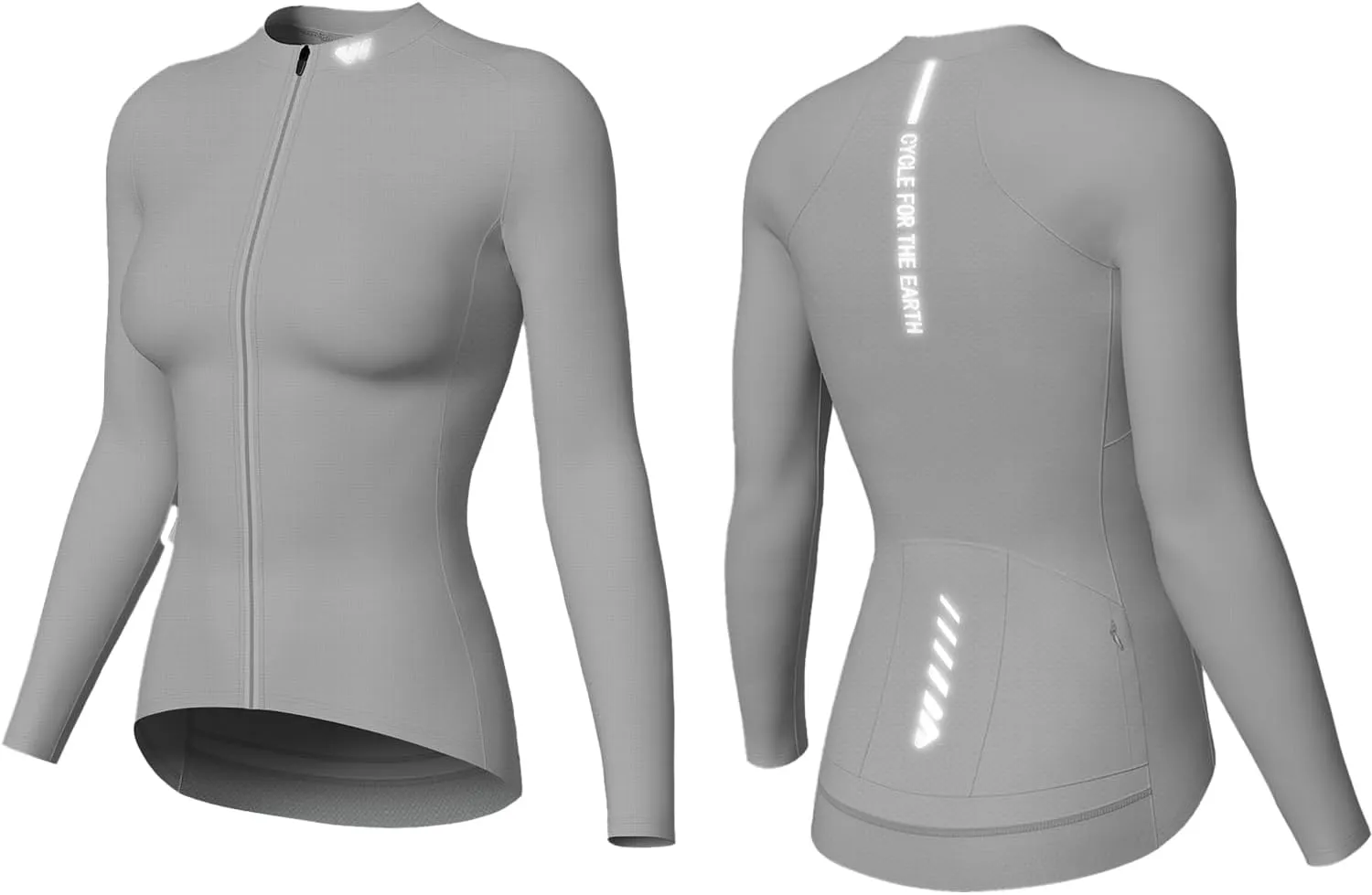 Wulibike Cycling Jersey Women Long Sleeve,Bike Shirts for Women Biking Tops Breathable Cycle Jerseys with 4 Pockets
