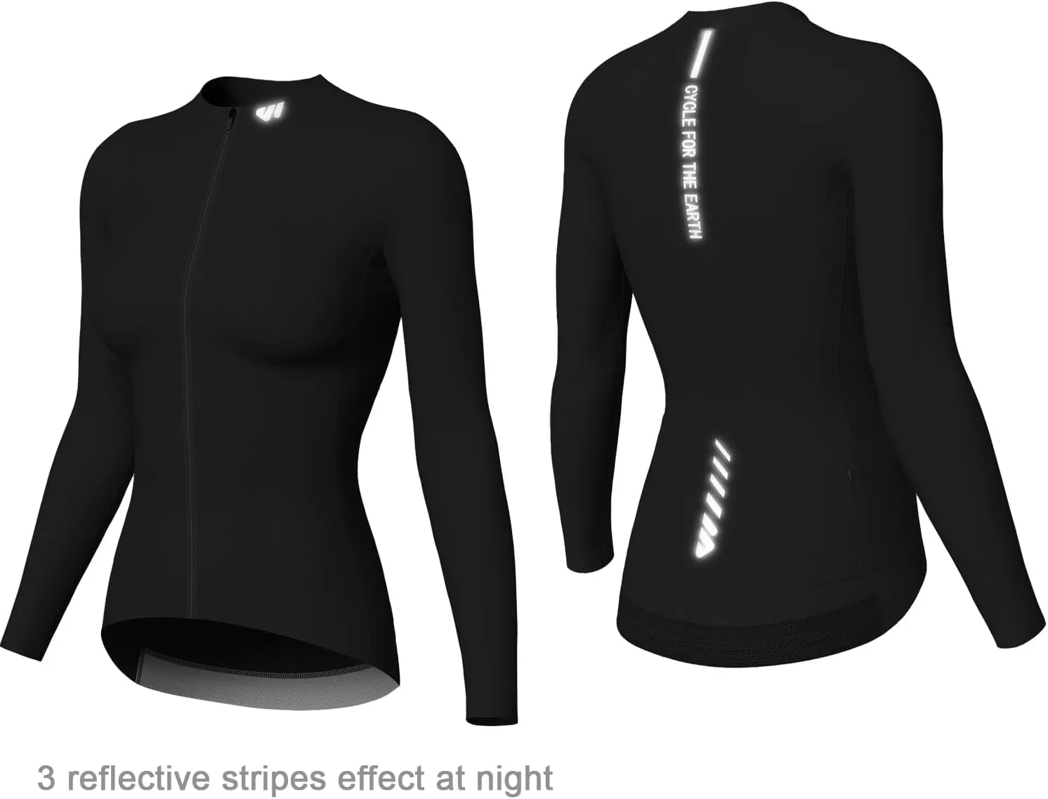 Wulibike Cycling Jersey Women Long Sleeve,Bike Shirts for Women Biking Tops Breathable Cycle Jerseys with 4 Pockets