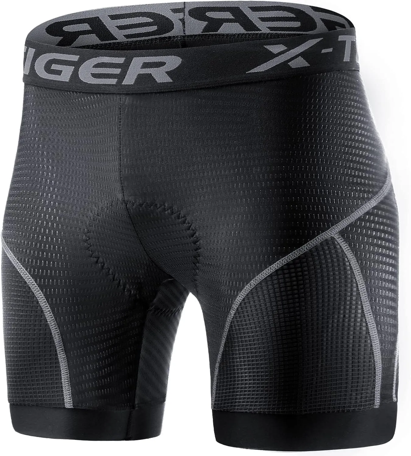 X-TIGER Men's Cycling Underwear Shorts 5D Padded Gel,MTB Biking Shorts Pants with Breathable,Adsorbent Design