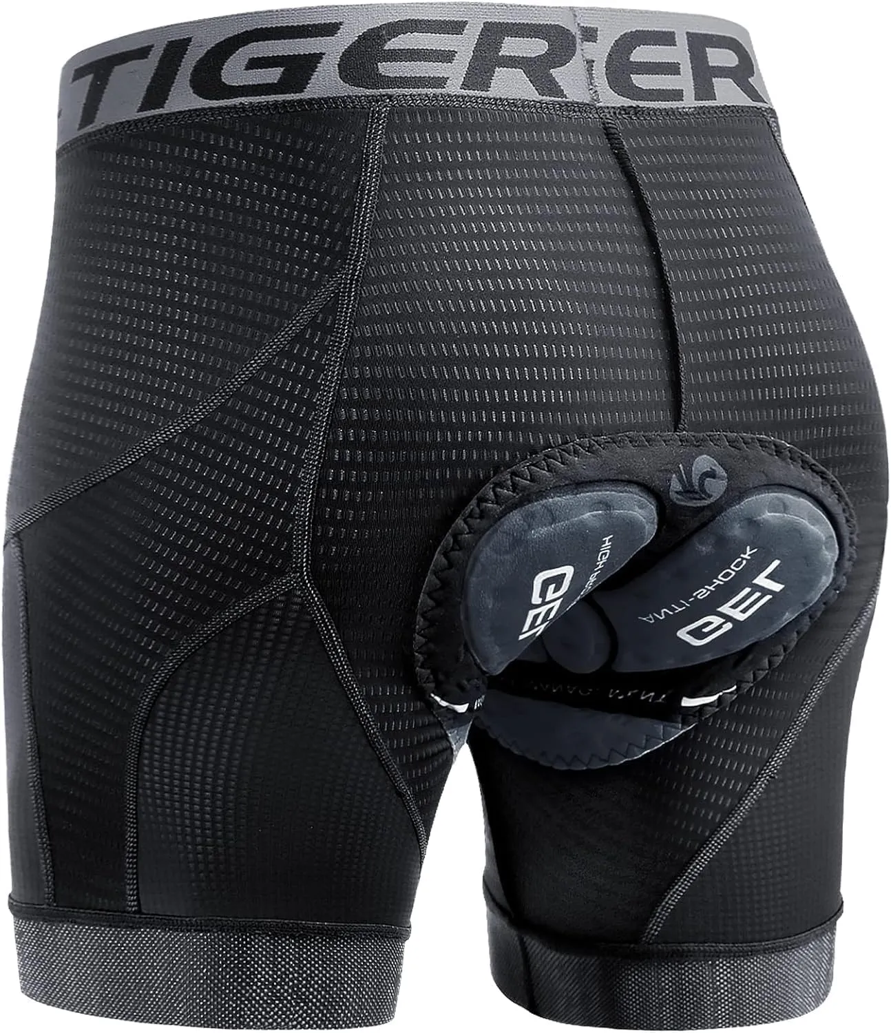X-TIGER Men's Cycling Underwear Shorts 5D Padded Gel,MTB Biking Shorts Pants with Breathable,Adsorbent Design