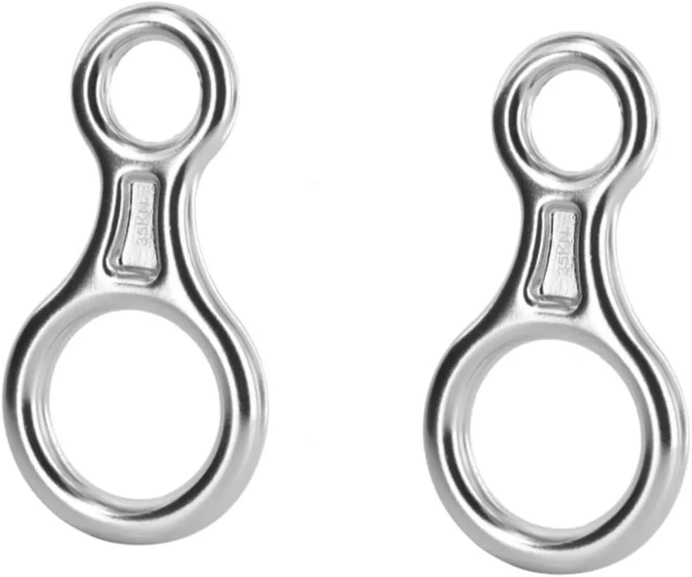 Yardwe 2 Pcs Adventure Gear Security Climbing Gear Mountaineering Gear Soveriegn Silver Outdoors Gear Colodoil