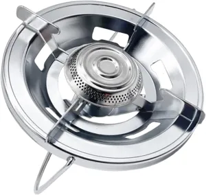 Yardwe Portable Camping Stove Lightweight Outdoor Gas Cooker for Hiking Trekking and Picnics Compact Design for Easy Carrying Construction