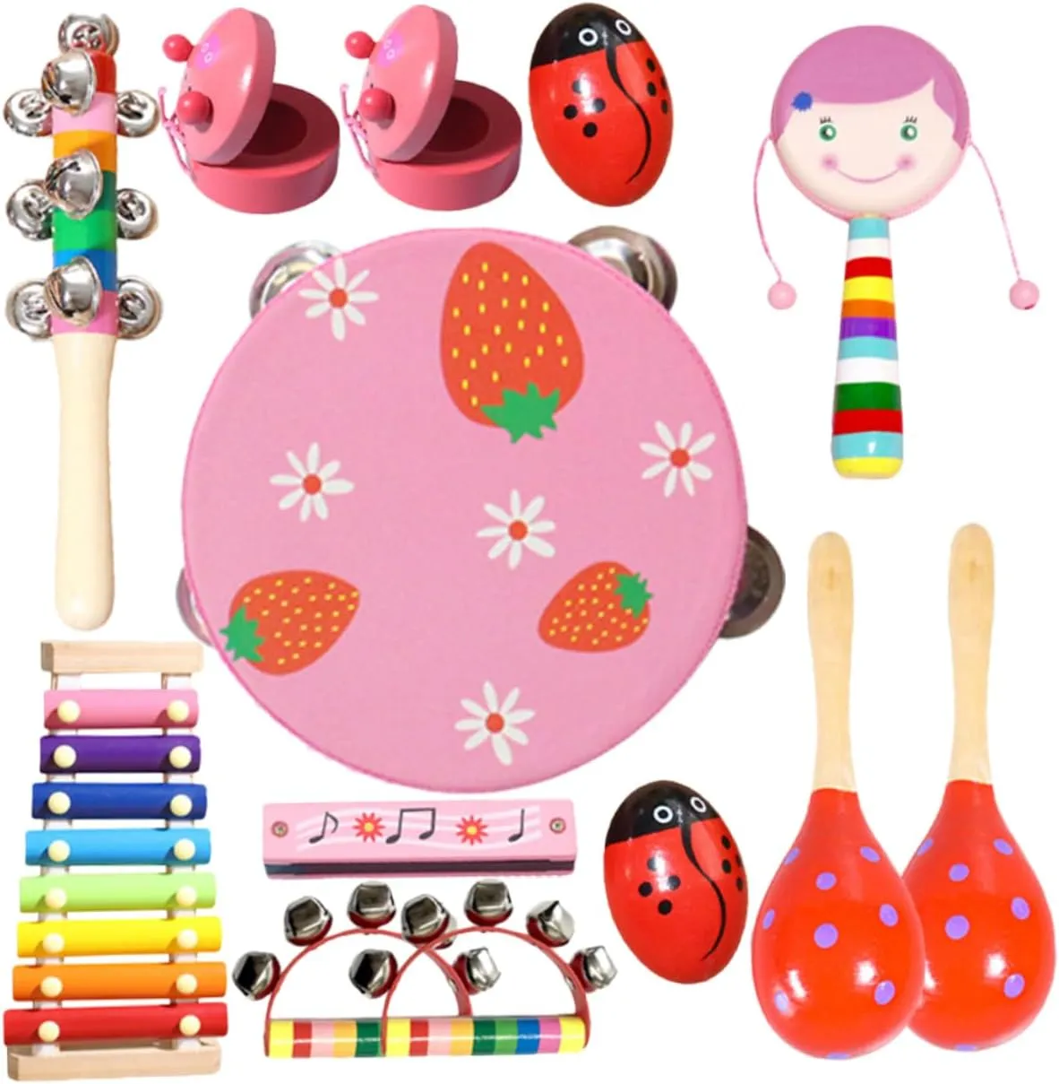 YARNOW 1Set Musical Instrument Percussion for Engaging Rhythm Play for Early Learning for Boys