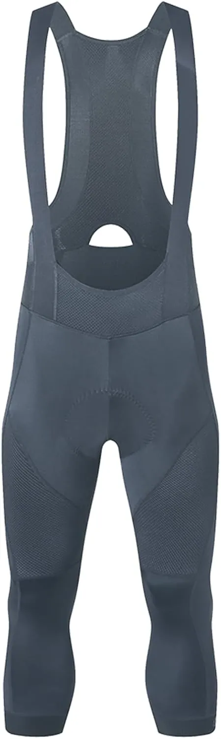 YKYWBIKE Cycling Bibs 3/4 Bike Bib Tights for Men - 4D Padded Bike Shorts, Breathable Mountain Biking Bicycle Pants