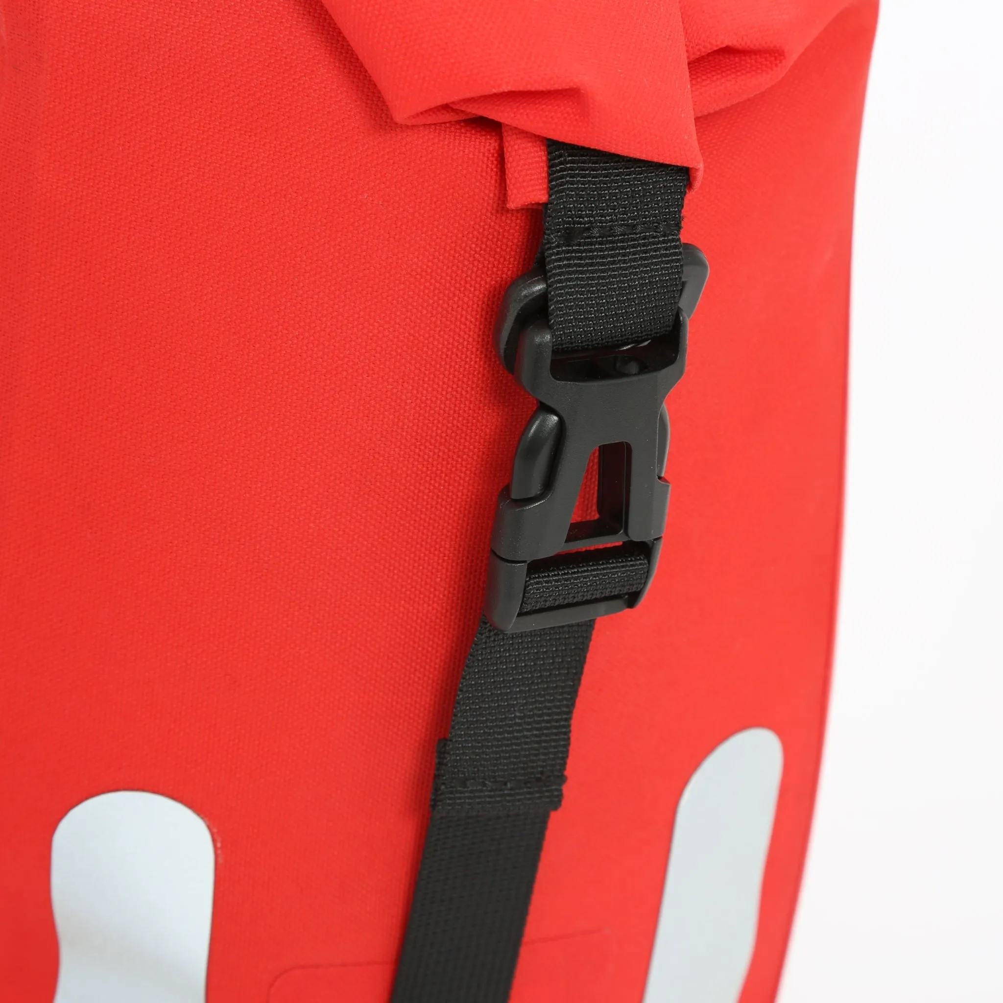 Yonder Waterproof Pannier Bags (2x25L) - Red - Brae Cycling