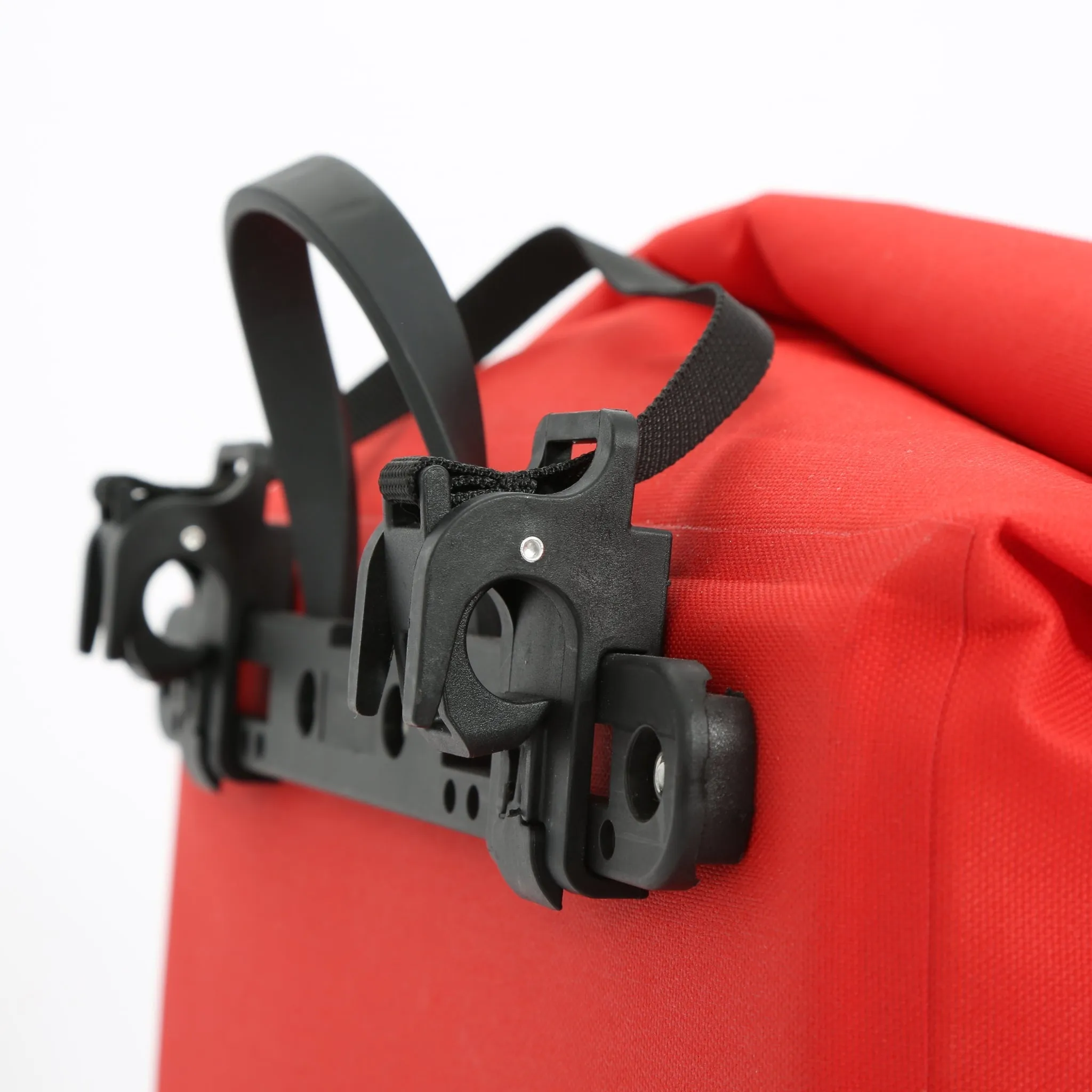 Yonder Waterproof Pannier Bags (2x25L) - Red - Brae Cycling