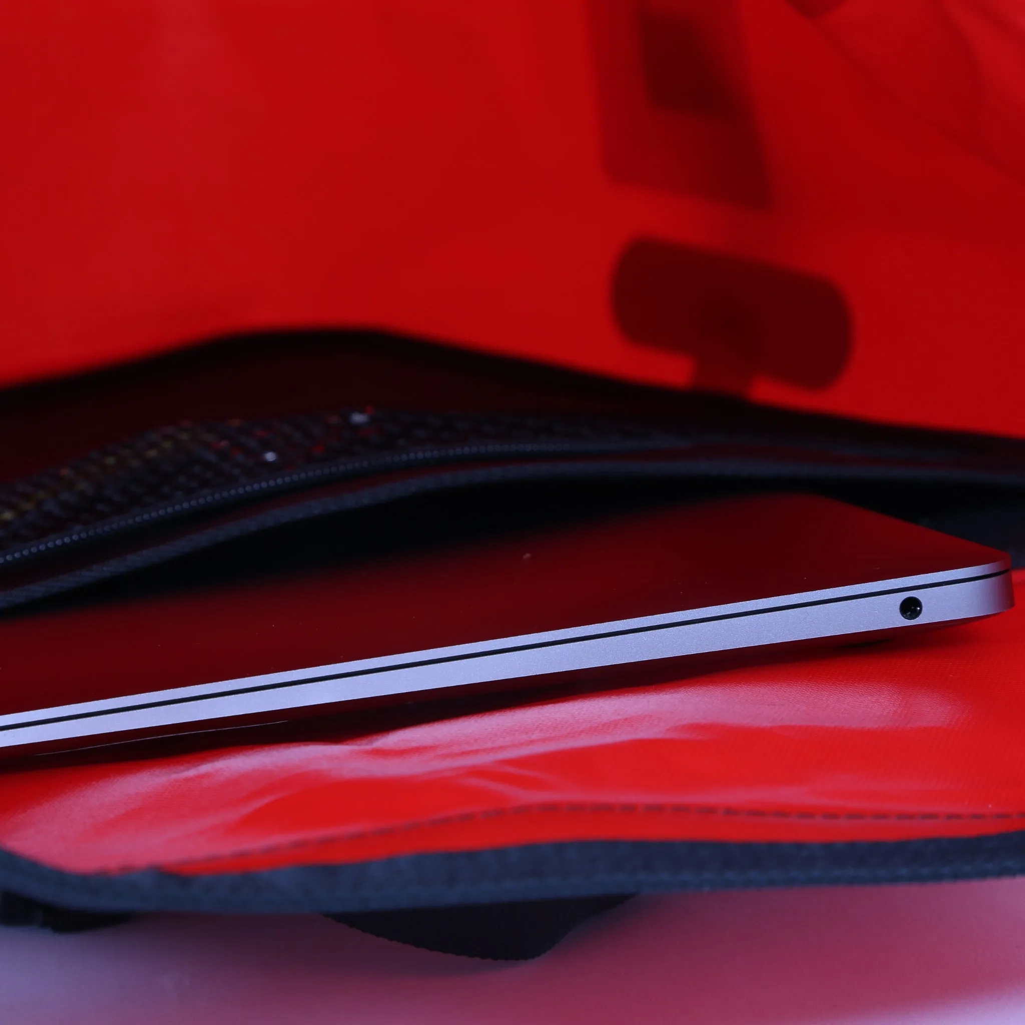 Yonder Waterproof Pannier Bags (2x25L) - Red - Brae Cycling