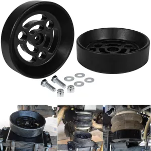 Yoursme KU09140BK Air Bag Cradle Lift Kit for Full Suspension Travel, Fits for All 6" diameter convoluted Bags, for any Full Size of Half Ton Truck 2/4WD Black