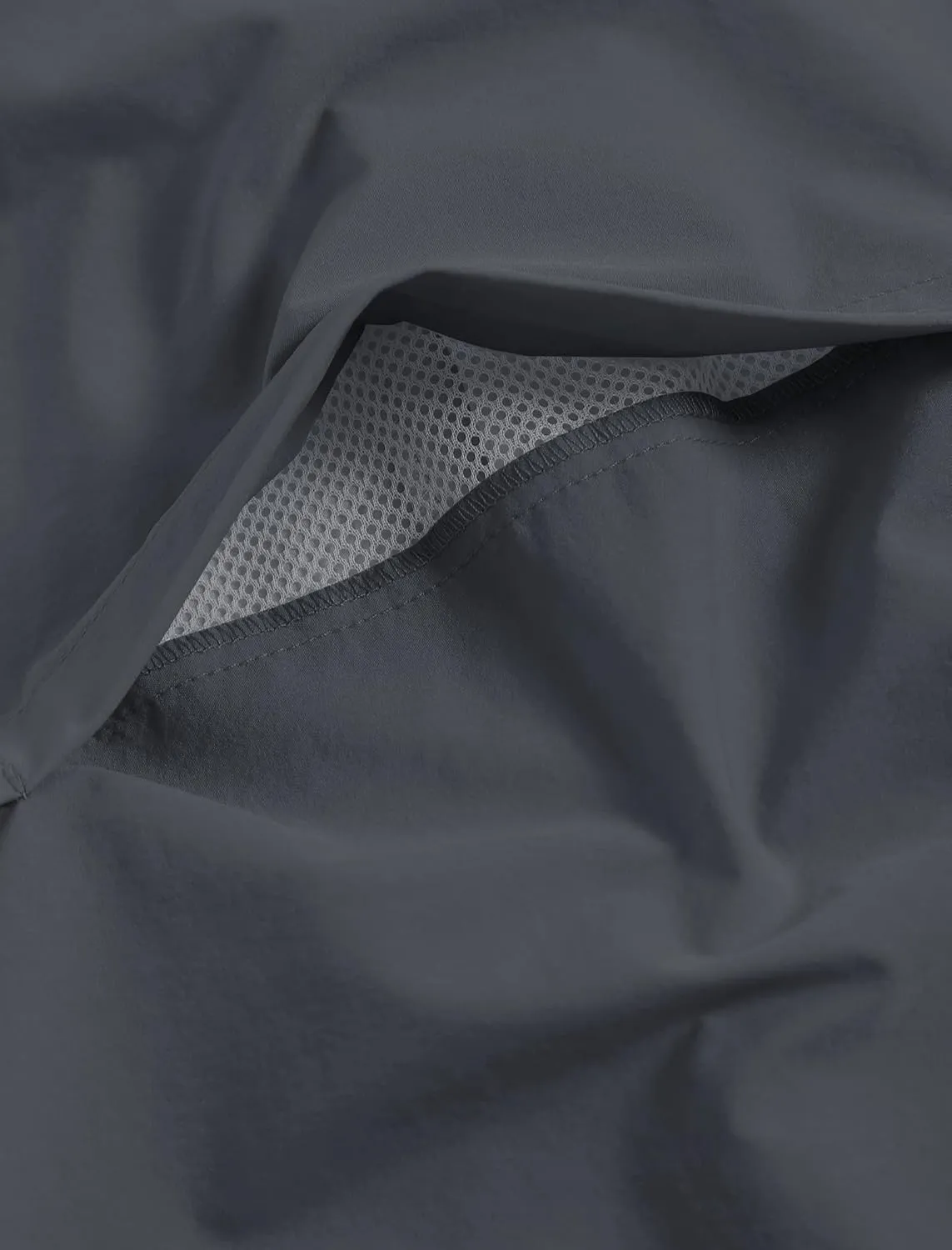 ZAFUL Men's Fishing Shirts Sun Protection Short Sleeve Travel Work Hiking Shirt Button Down Shirts with Zipper Pockets