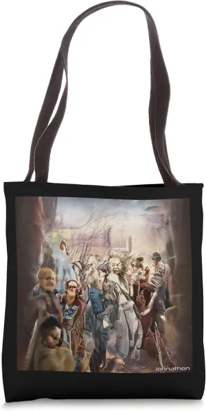 ZOMBIE INFESTATION ORIGINAL AI DIGITALLY GENERATED ARTWORK Tote Bag