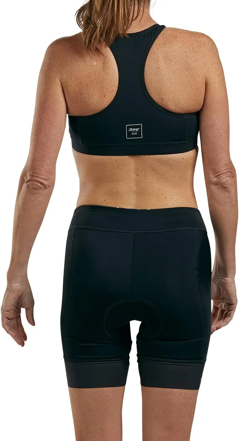 Zoot Women's Core Cycling Shorts, Padded Bicycle Shorts for Performance Cycle & Bike Racing, UPF 50  Fabric